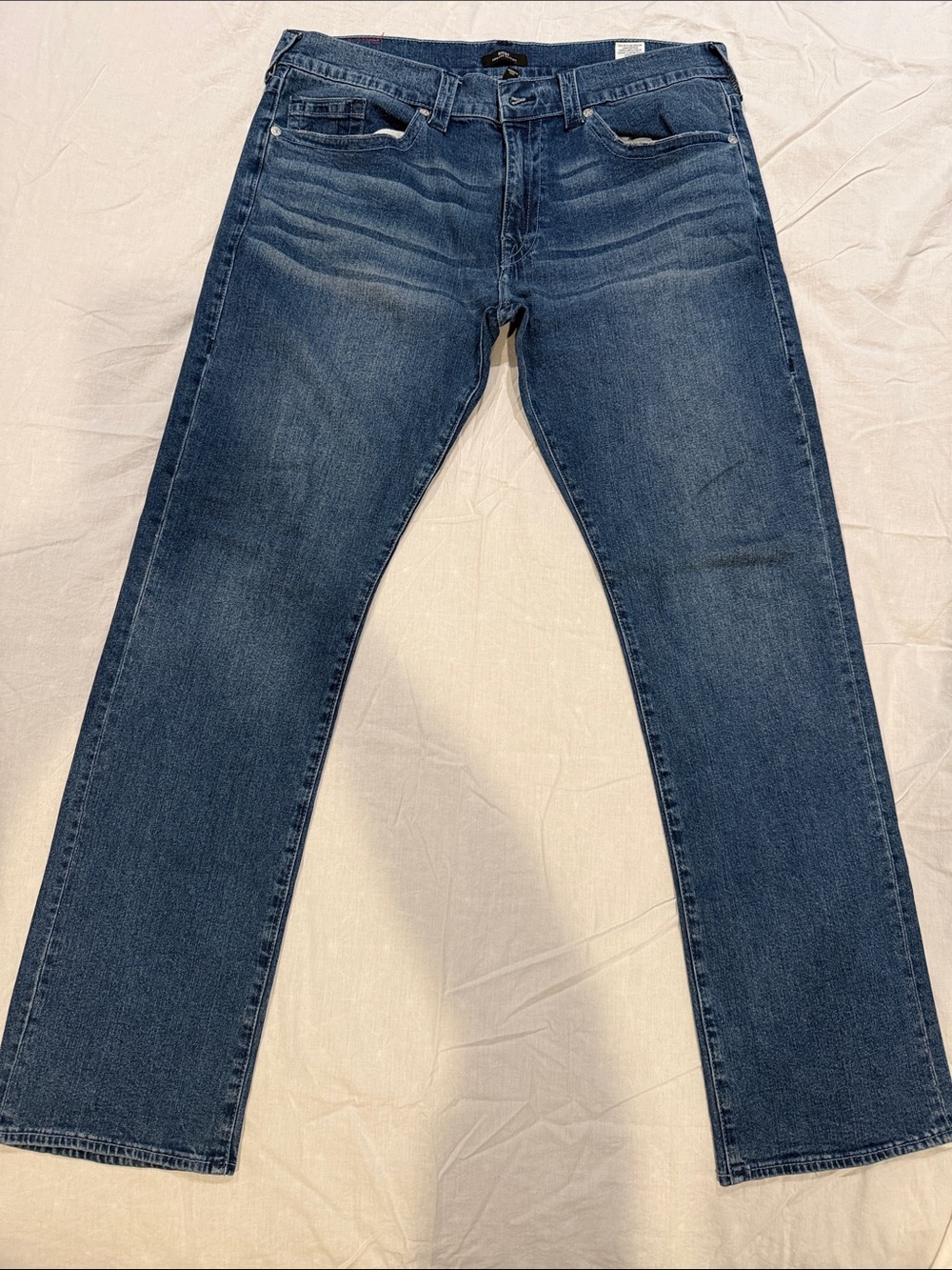 True Religion Men's Medium Blue Straight Jeans